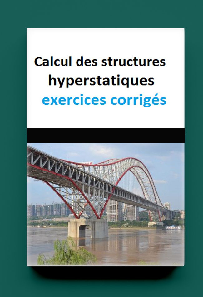 Cours et exercices corrigés de structure hyperstatique.