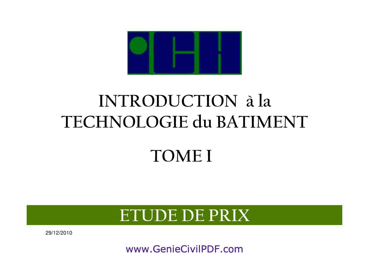 Cours Etude de Prix pdf
