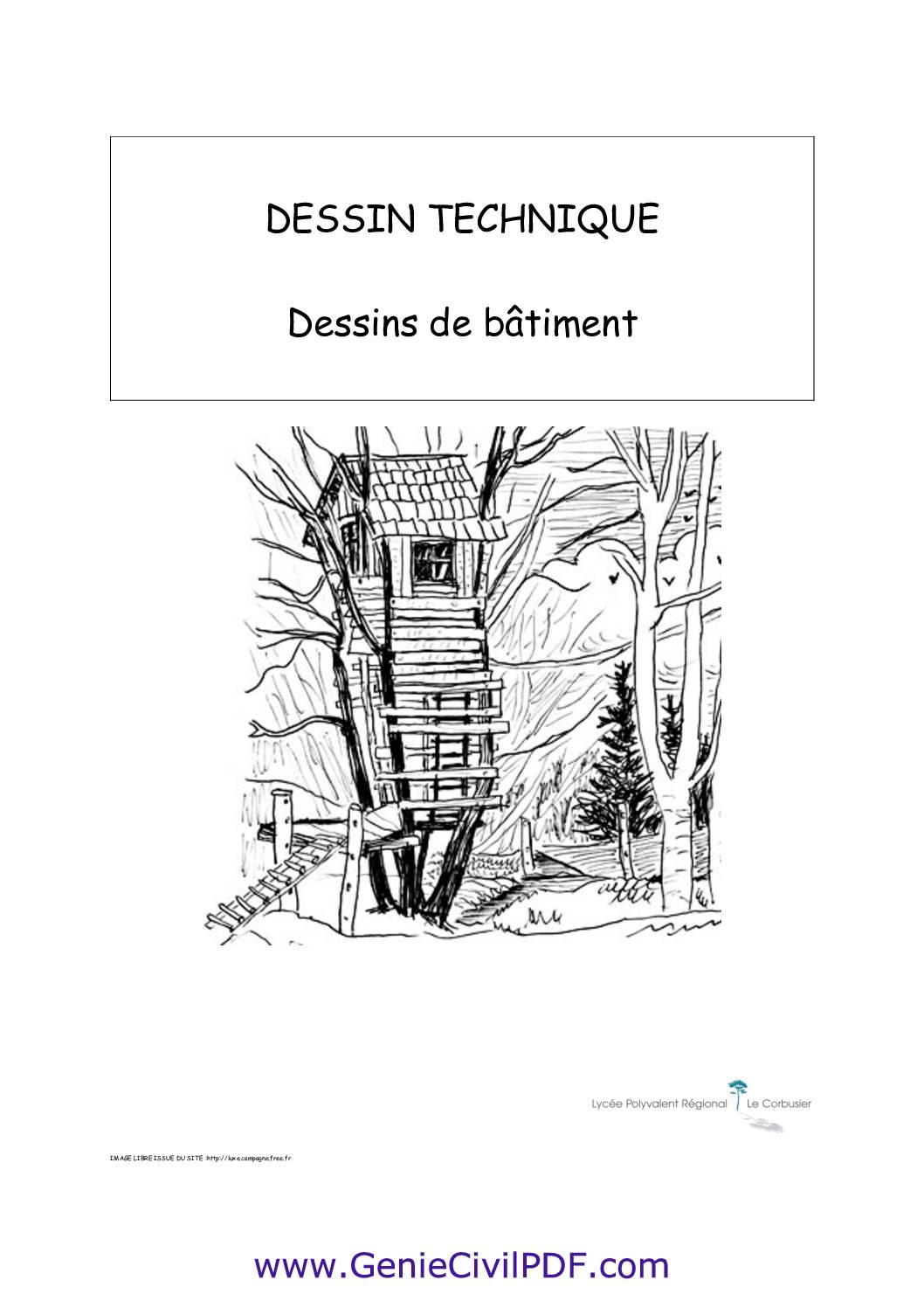 Dessin Techique Dessin de Batiment