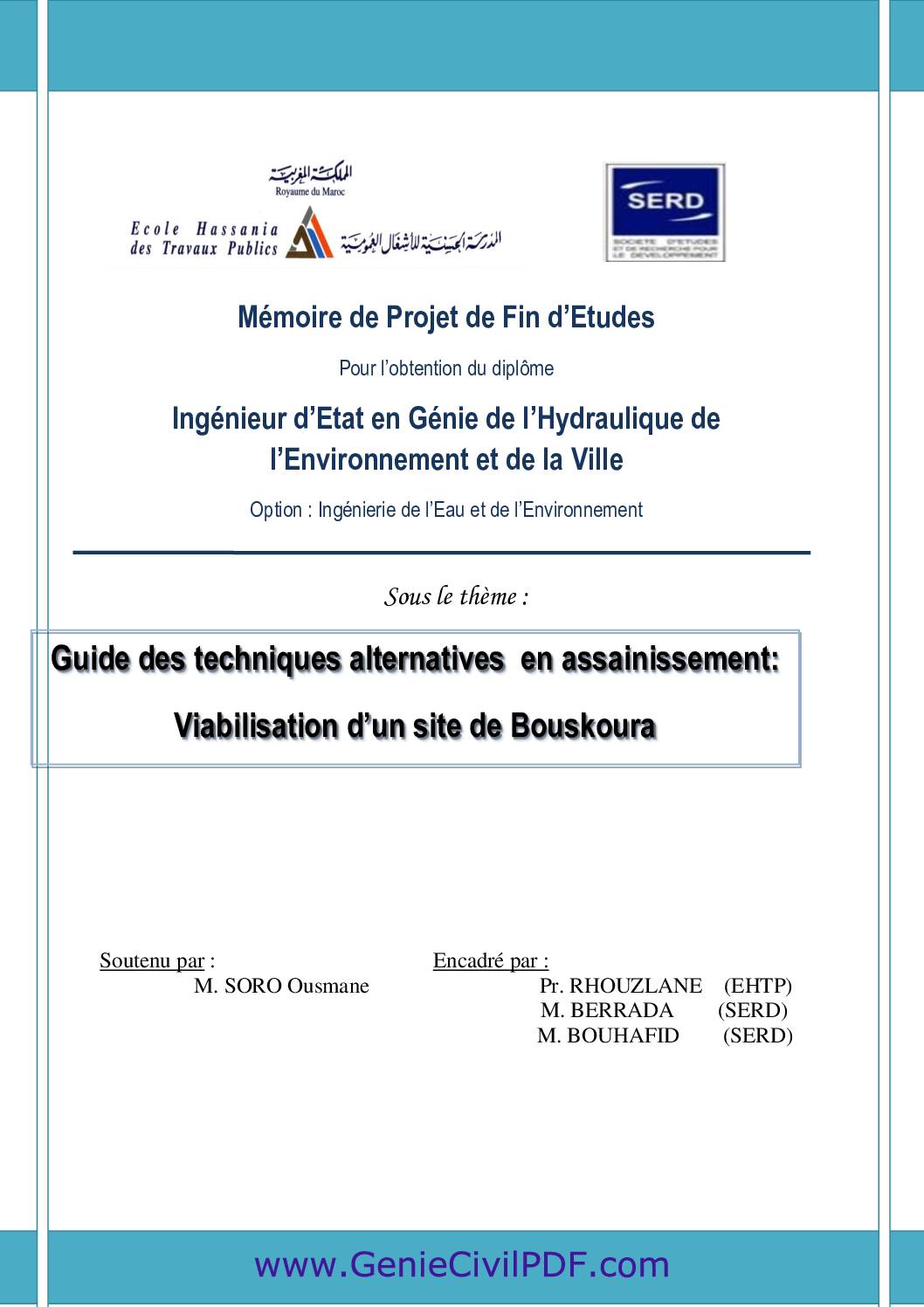 Guide des techniques alternatives en assainissement