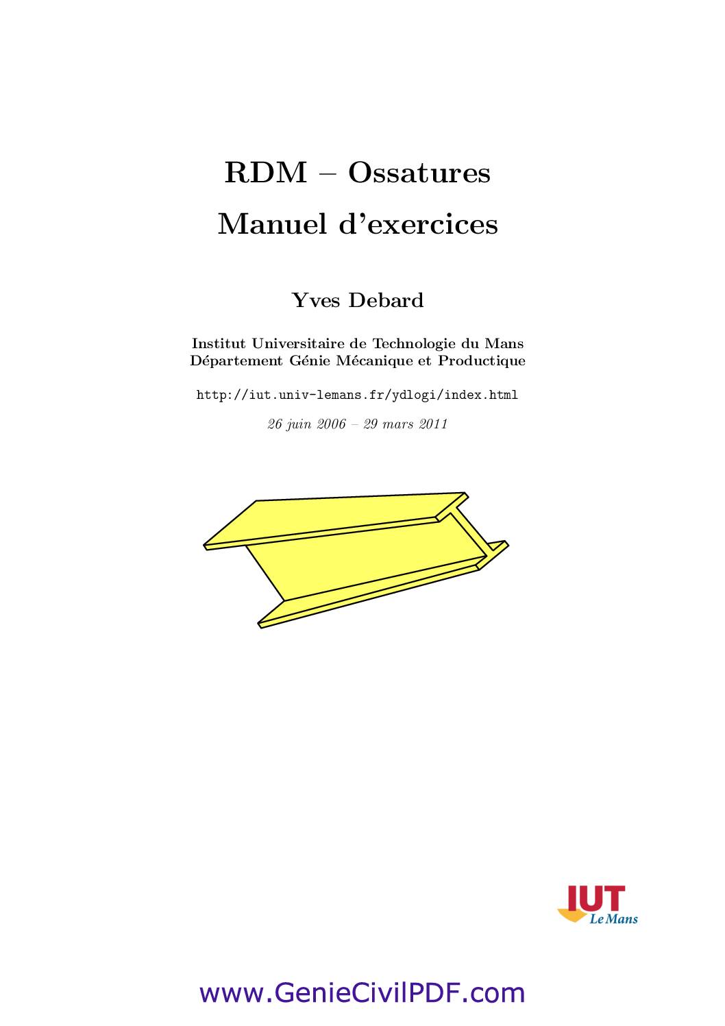 RDM &ndash; Ossatures