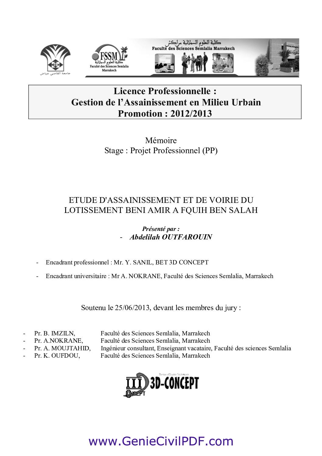 Exemple de dimensionnement assainissement pour lotissement