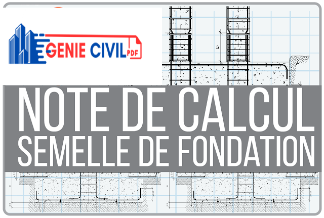 note de calcul semelle Excel