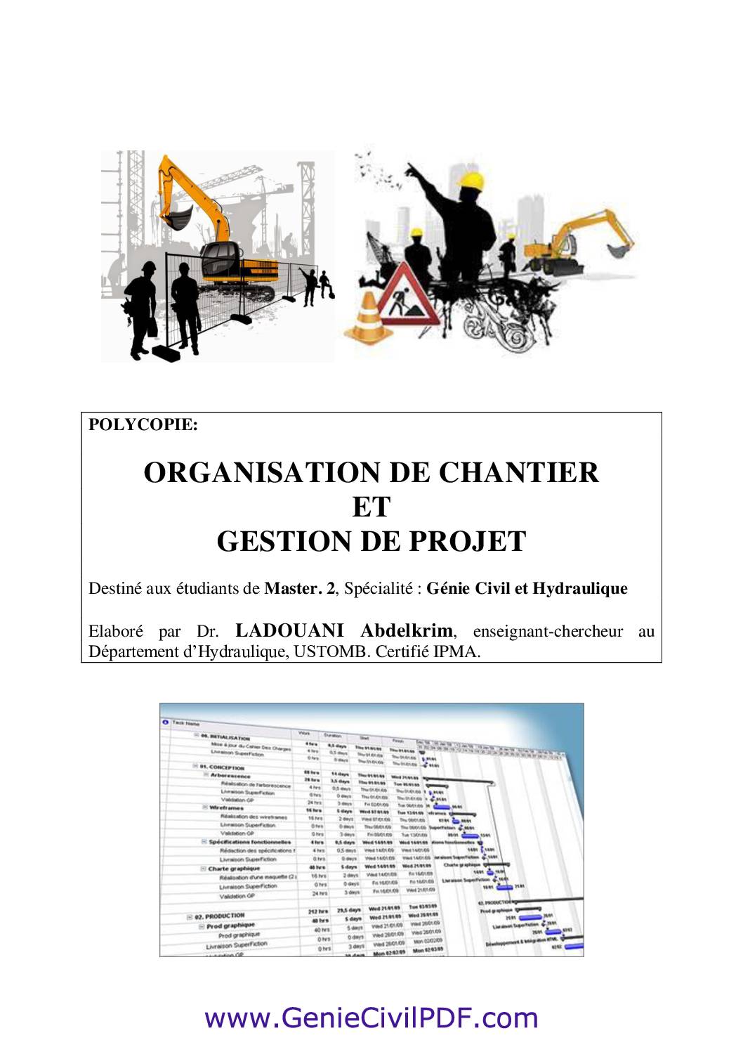polycopie organisation et gestion de projet