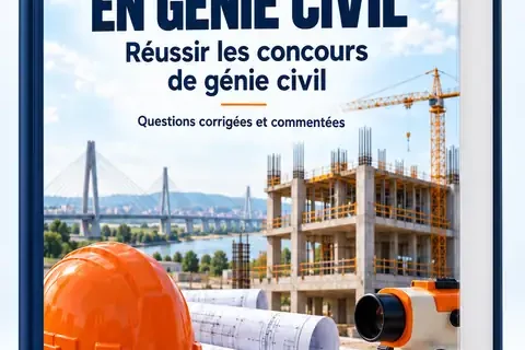200 QCM en génie civil : extrait gratuit en PDF pour réussir les concours