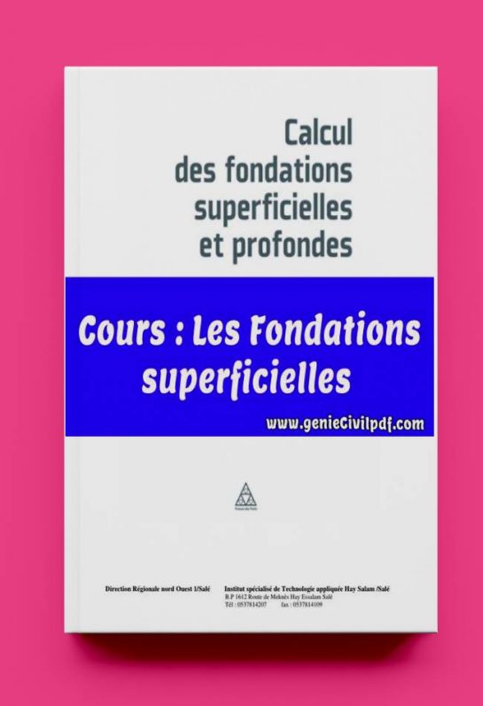 Pdf Les Fondations Superficielles Genie Civil Pdf