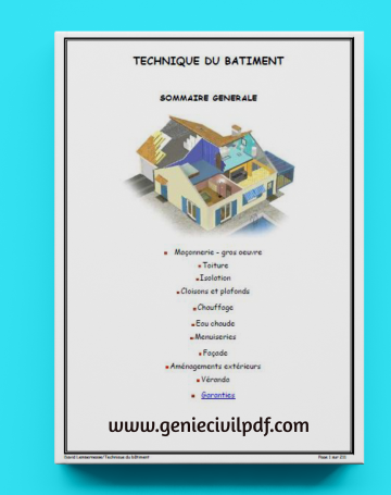 Technique Du Bâtiment - Genie Civil PDF