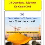 Couverture du document 26 questions avec réponses en génie civil