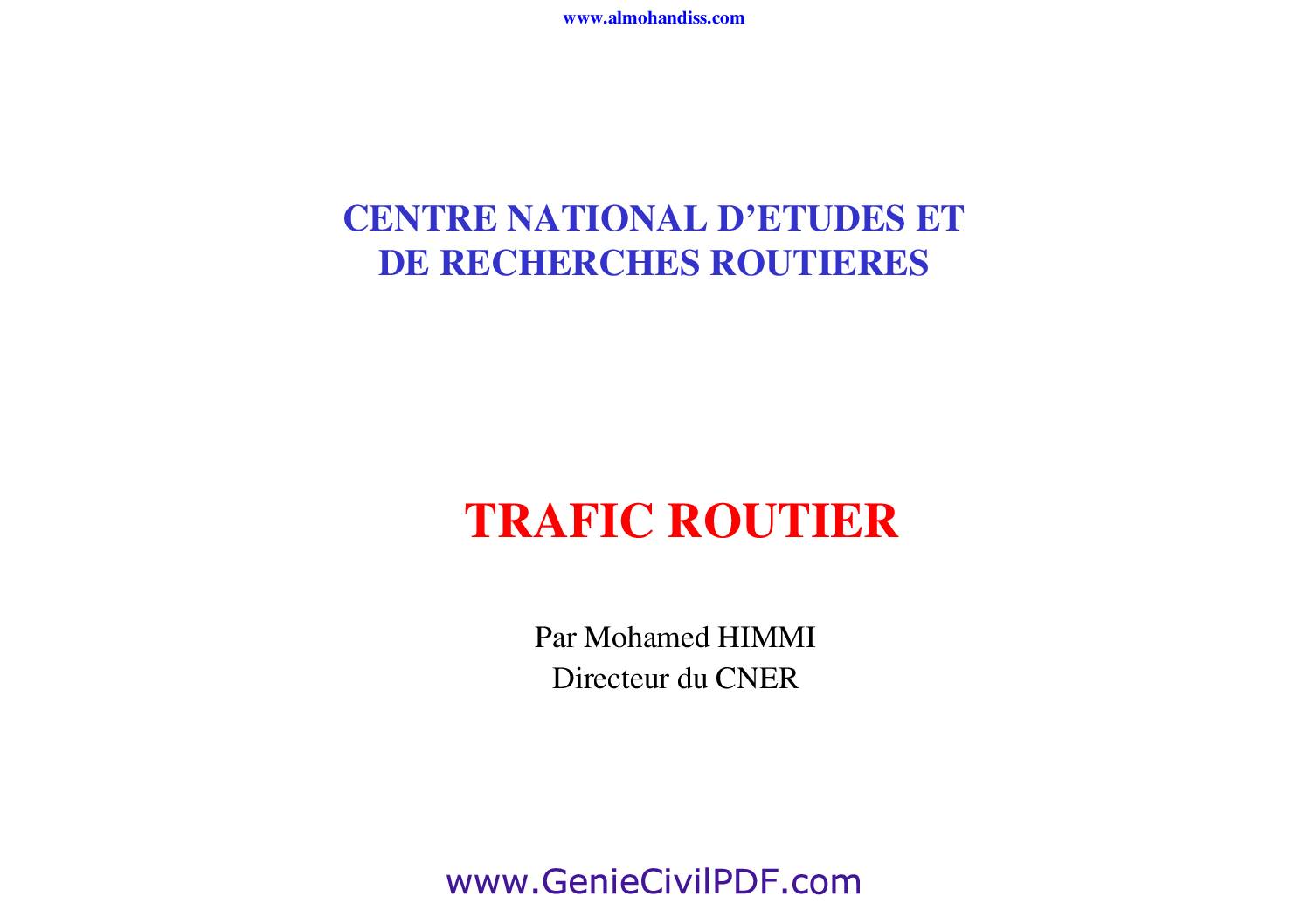trafic routier